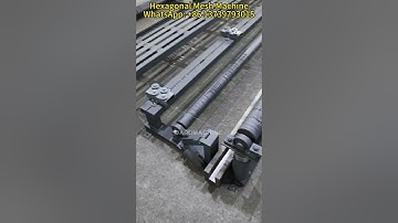 Hexagonal Wire Mesh Making Machine