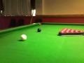 Snooker tips  into pack from black