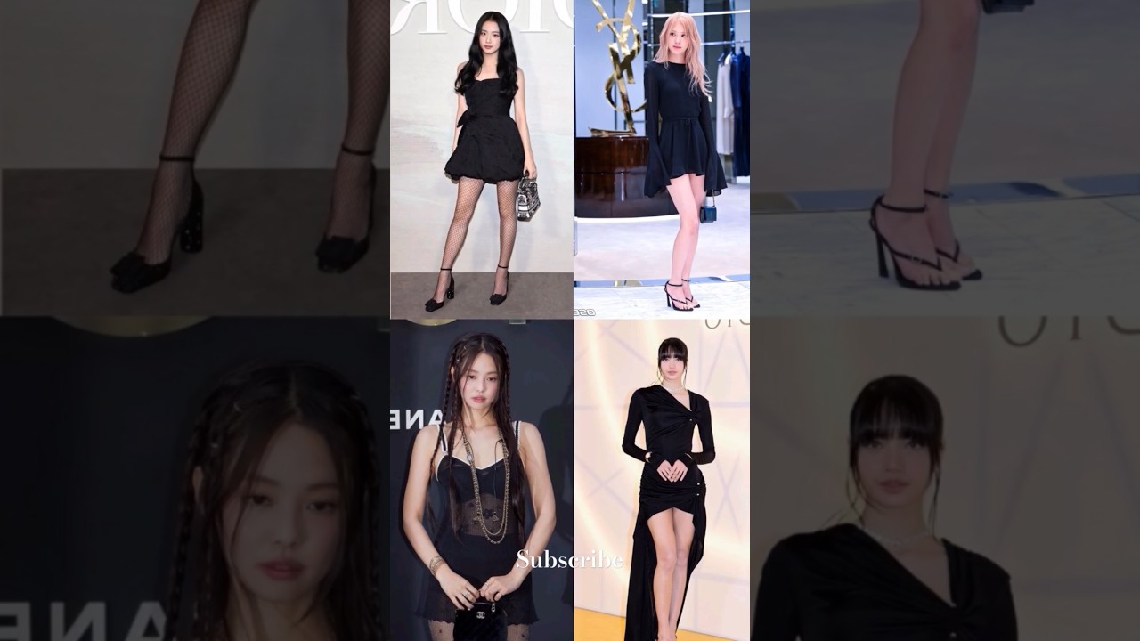 The fashion icons of blackpink 