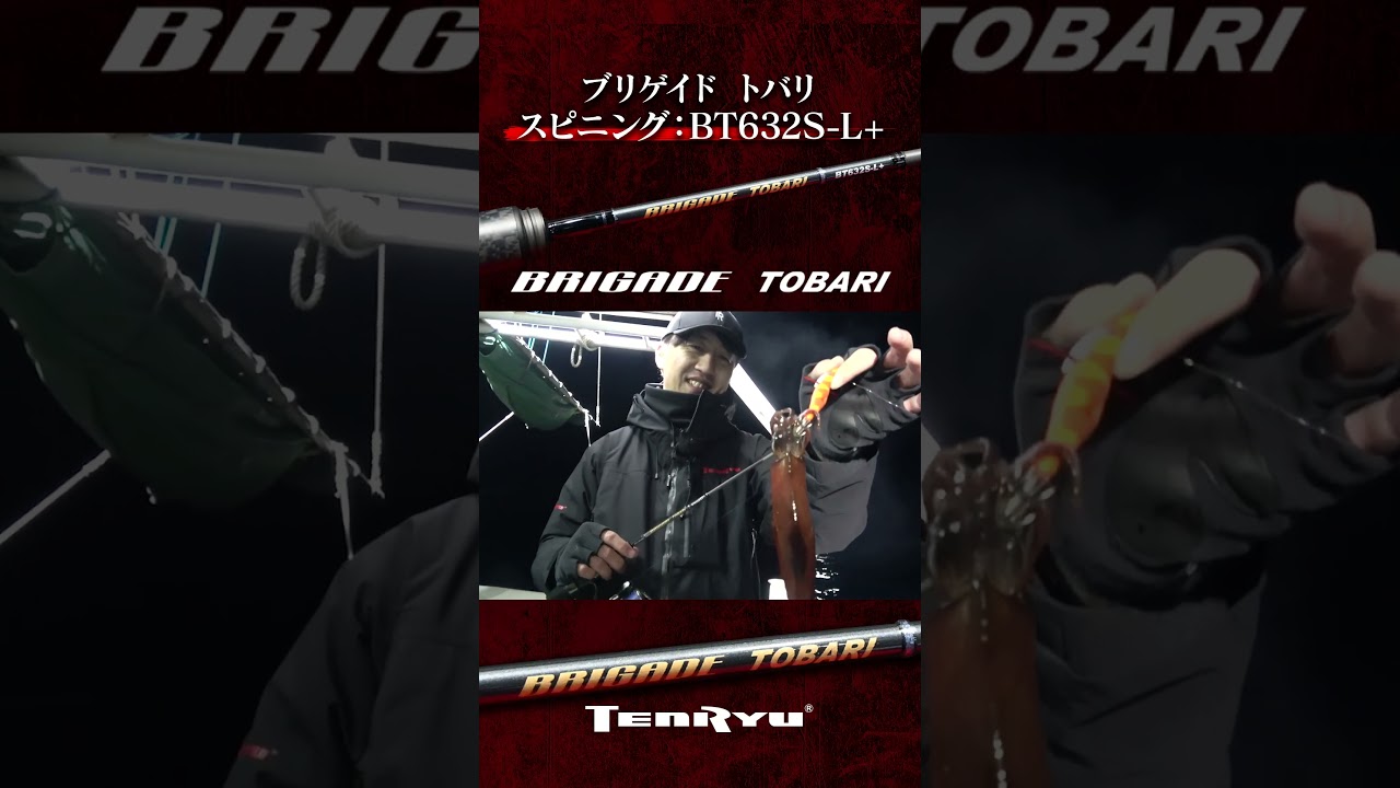 【ブリゲイドトバリ】岩手県 越喜来イカメタル【ヒットシーン】#tenryu #イカメタル #ブリゲイドトバリ