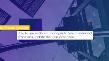 How to Use Endpoint Manager to Run on Demand Scans? | ITarian