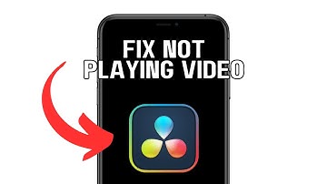 NEW! FIX DAVINCI RESOLVE NOT PLAYING VIDEO (WORKING) 2025!
