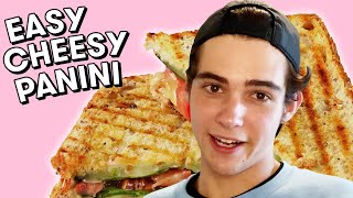 Joshua Bassett Tries To Make A Panini While Talking Heartbreak | What's Cooking? | Seventeen