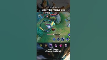 ✅ Yu Zhong - Satisfying Passive Kills  #yuzhonggameplay #yuzhong #mobilelegend #mlbb #aamonmlbb