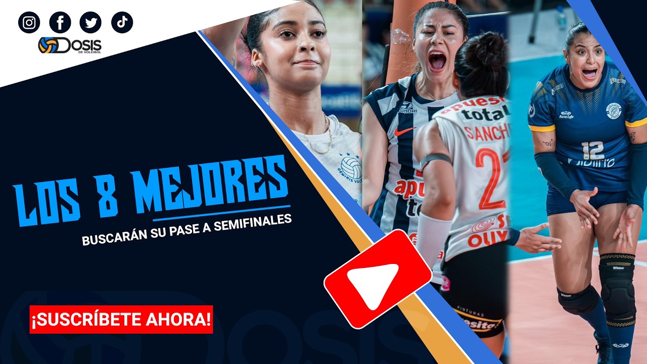 CRUCES DE CUARTOS DE FINAL CONFIRMADOS  🔥🏐 | DOSIS DE VOLEIBOL 🏐🏆