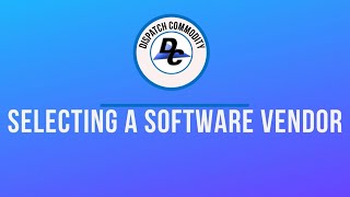 Selecting a Software Vendor