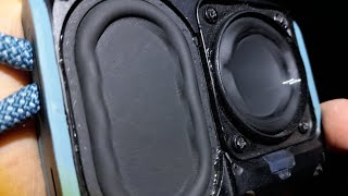 JBL GO 3 BASS TEST ● BIG EXCURSION ● 100% Vol. mono mode