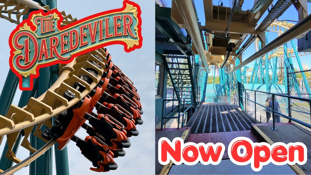 Thumbnail for Canada's Wonderland Daredeviler Review & Reactions