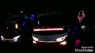 Dj malam ini ditinggal lagi versi bus strobo keren banget