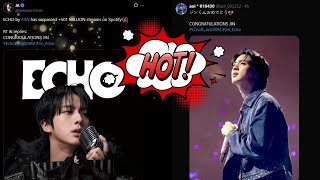 🎧 #Jin  “ECHO” — BTS Jin’s Second Solo Album Surpasses 501 Million Spotify Streams! 💥💜