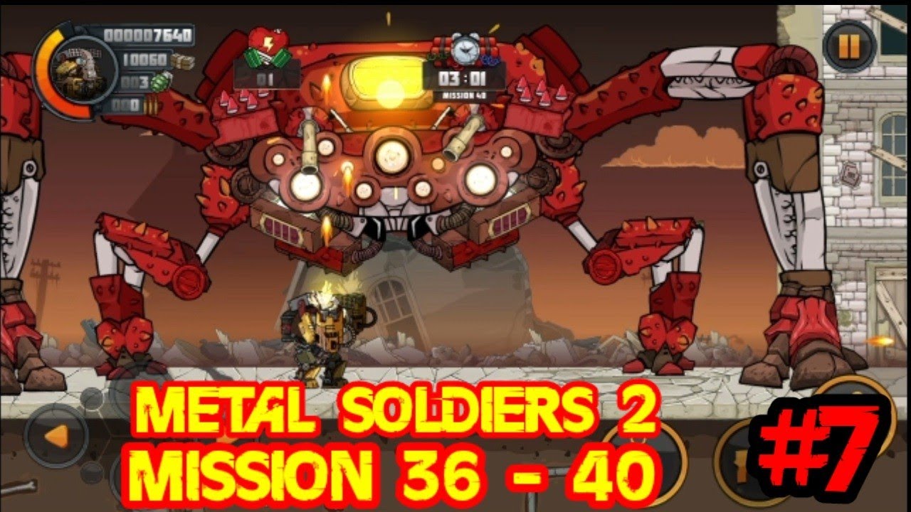 Metal soldiers 2 : Mission 36 sampai 40