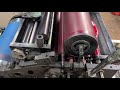 HAMADA 600 CD IN ACTION, OFFSET PRINTING MACHINE GEARS AND CAMS
