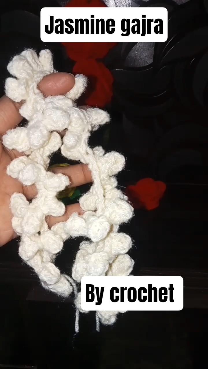crochet jesmine gajra - ShareChat