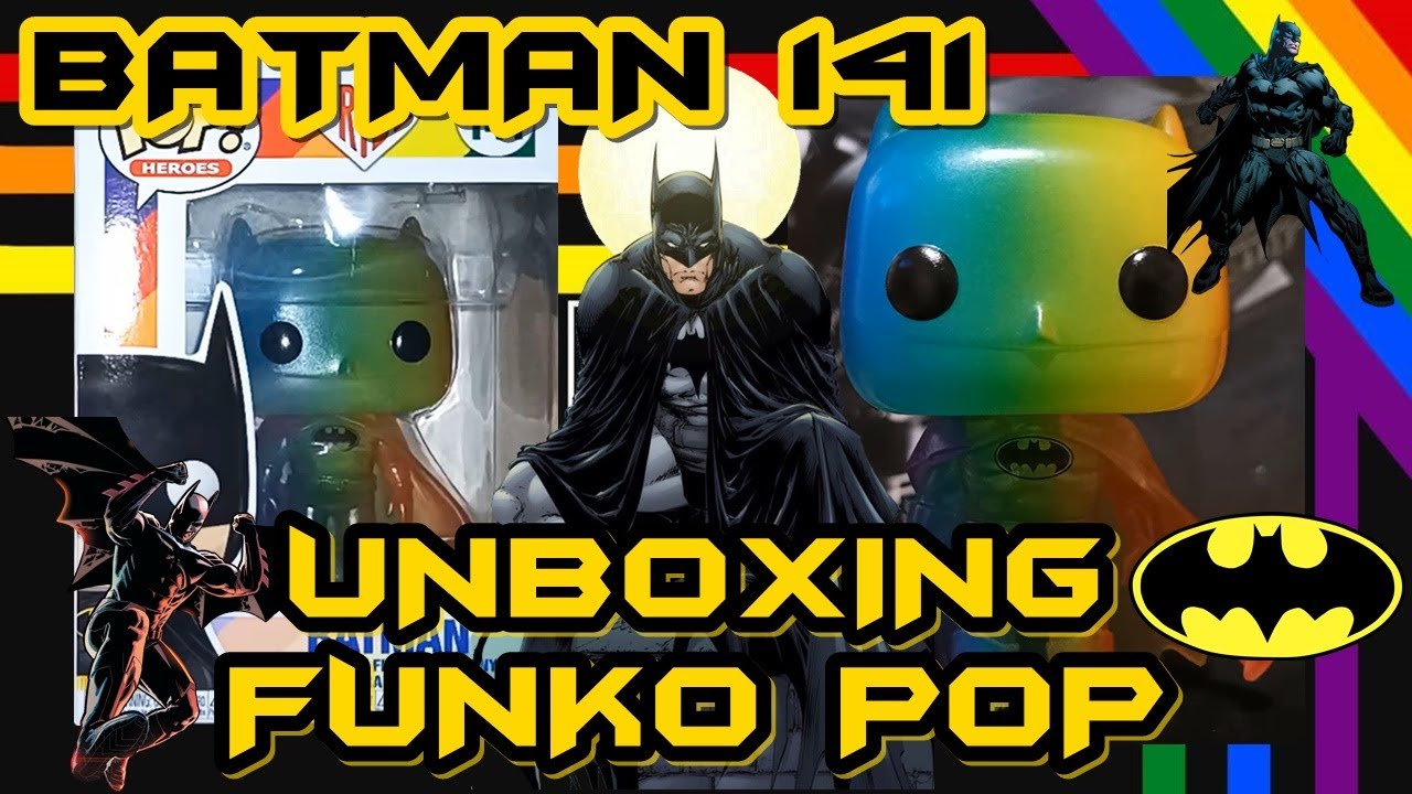Funko Pop Batman Pride 141 - Figurine Occasion, Univers DC Et Cinéma