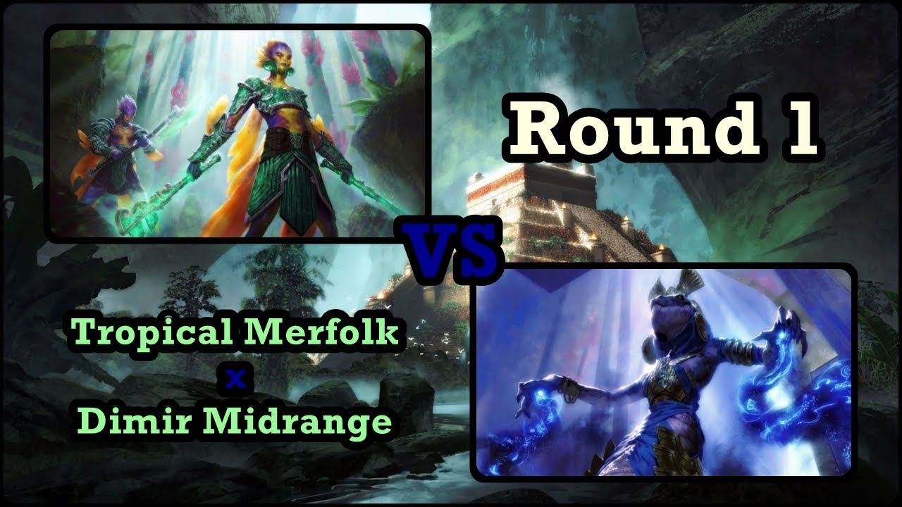 [Competitive Standard League] Tropical Merfolk x Dimir Midrange - Round ...