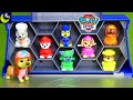 Lots of paw patrol the movie surprise toys liberty adventure city lookout tower toy episode