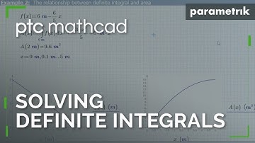 Solving Definite Integrals using Mathcad Prime
