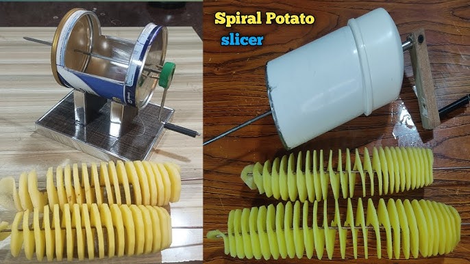 How to make spiral Potato Slicer