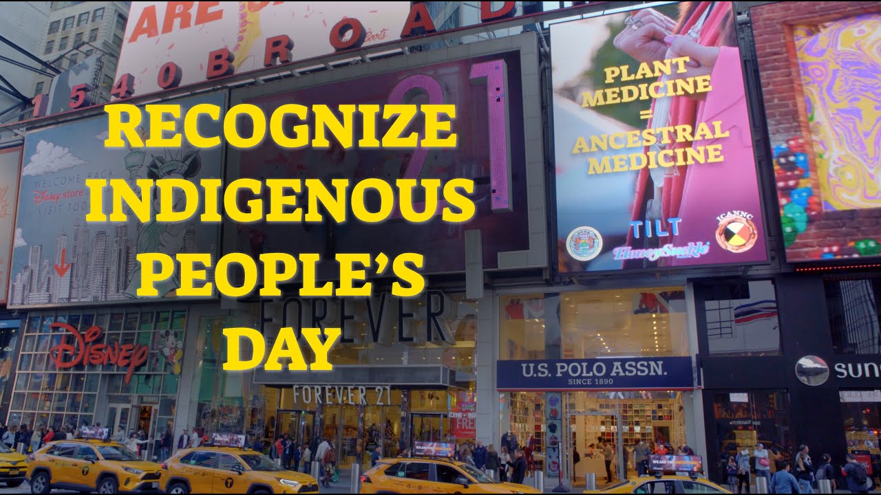 Indigenous Peoples Day NYC - YouTube