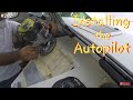 Installing the Autopilot diy in my Crooked PilotHouse Boat Raymarine EV-100 P70R