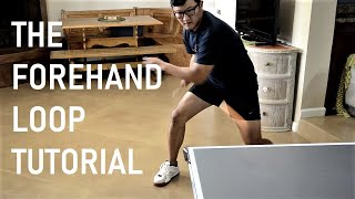 Master the Forehand Loop- Table Tennis Tutorial [Subtitles Available]