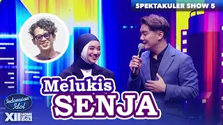 Budi Doremi Terharu! Nabilah Membawakan Lagu "Melukis Senja" Dengan Indah! - Indonesian Idol 2023