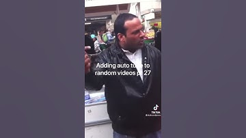 Adding autotune to random videos