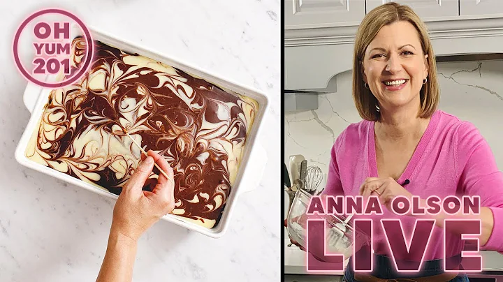 Making a Chocolate Marble Cake - Live! | Oh Yum 20...