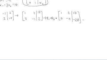 Gaussian Elimination