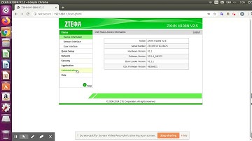 Change ZTE ZXHN H108N Administrator password