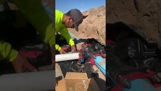 How to Install 3” PVC Megalug joint restraints