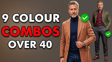 9 Autumn Color Combos For Every Man Over 40 to Look Expensive!