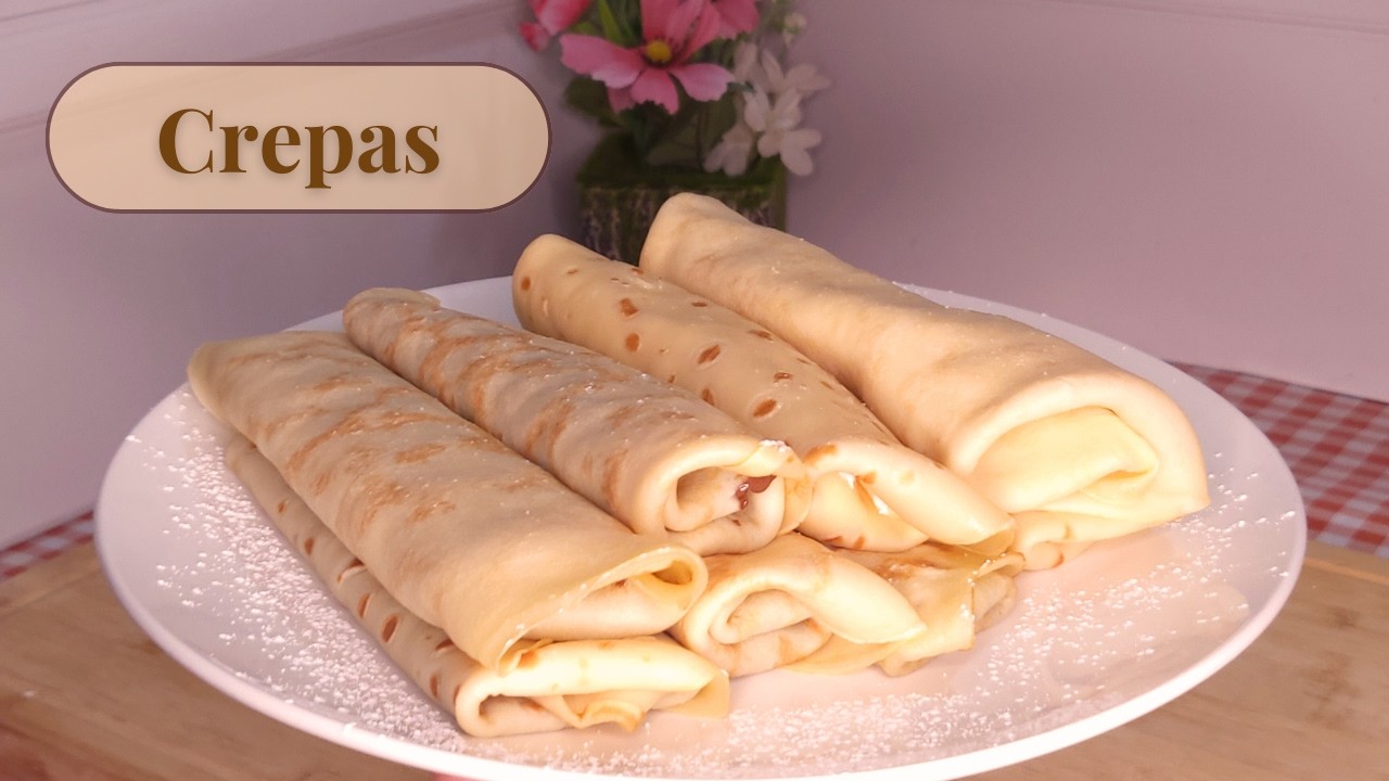 Crepas en casa 🤍✨