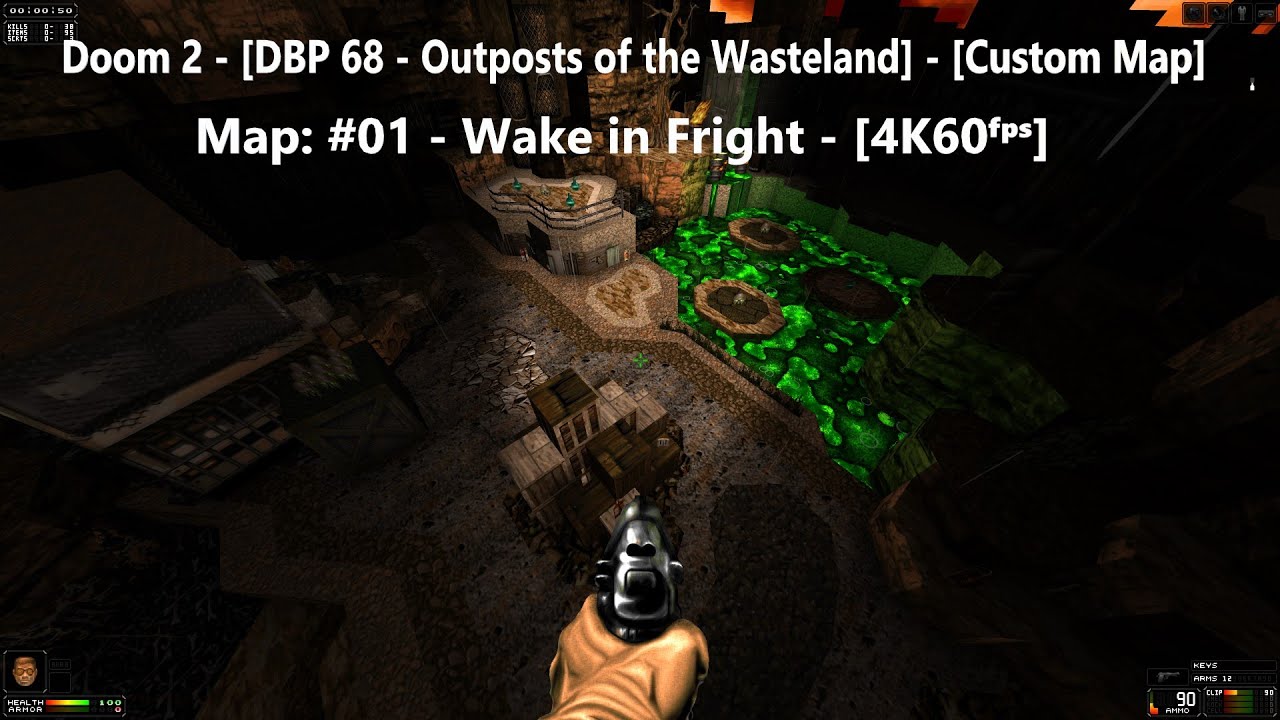 Doom 2 - [DBP 68 - Outposts of the Wasteland] - Map: #01 - Wake in ...