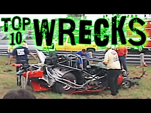 Top 10 Race Car WRECKS! - YouTube
