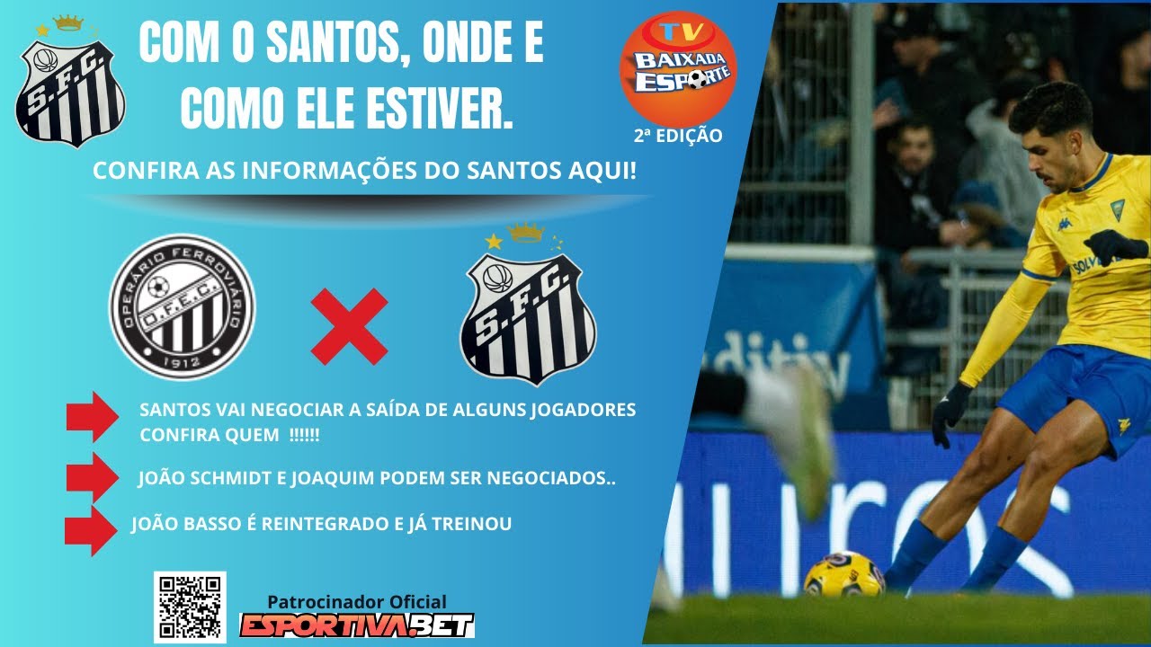 SANTOS VOLTA AOS TREINAMENTOS COM NOVIDADES NO ELENCO CONFIRA - YouTube