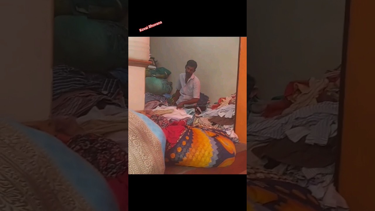 Sunday vlog Coimbatore  பழைய துணிகள் கடைகளை வாங்கும்  பார்த்திருக்கீங்களா?