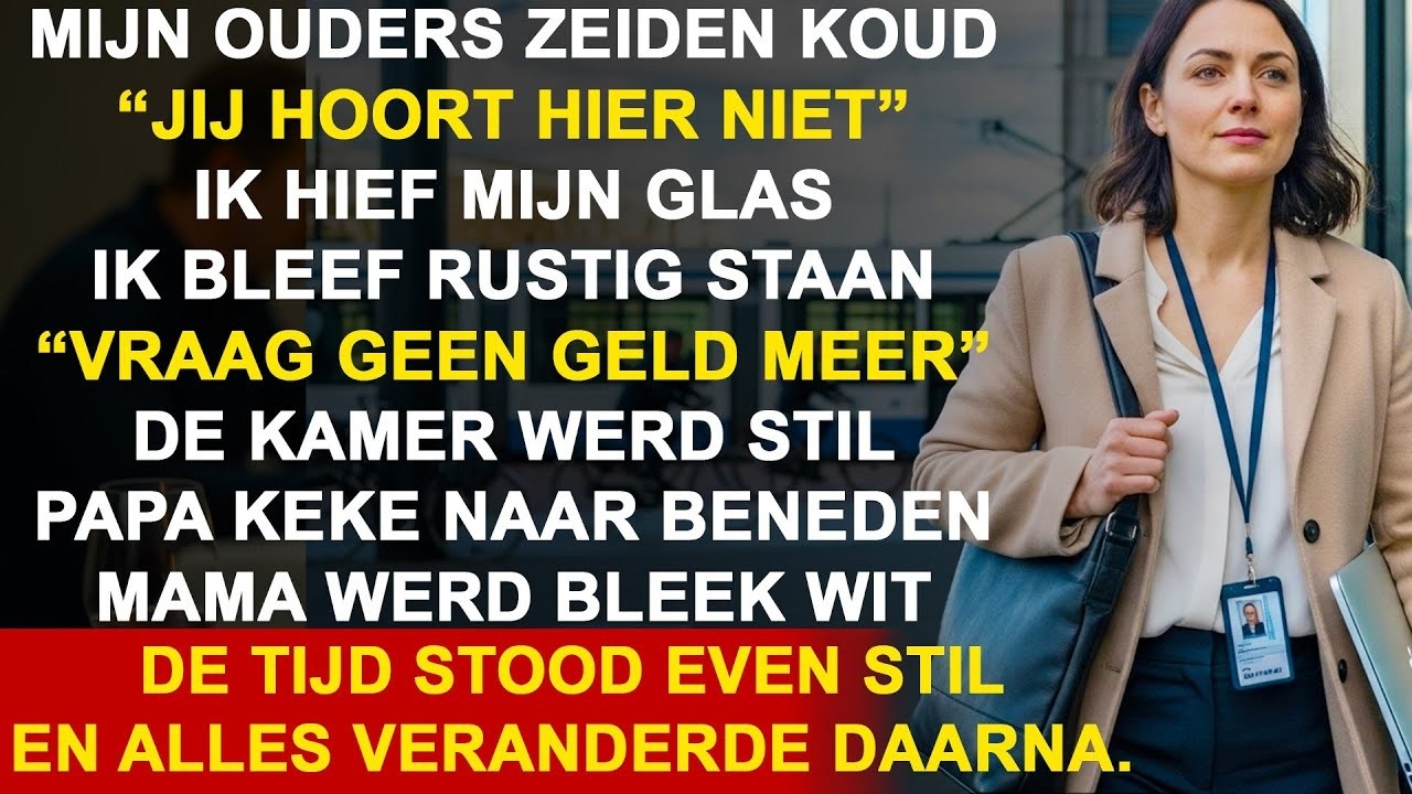 Ik had zestig uur per week gewerkt, mijn spaargeld leeggehaald en zelfs mijn scooter verkocht om mijn familie overeind te houden. Achttienduizend euro voor papa’s operatie, twaalfduizend voor de...