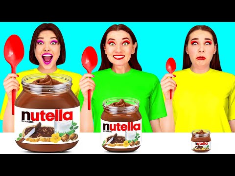 Big, Medium and Small Plate Challenge | Delicious Recipes by HAHANOM Challenge