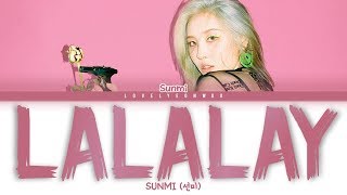 SUNMI (선미) – LALALAY (날라리) Lyrics (Color Coded Han/Rom/Eng)