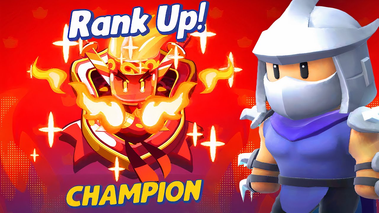 FIRST CHAMPION IN STUMBLE GUYS!