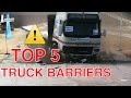 TOP 5 Truck barriers - ROADBLOCKER Test