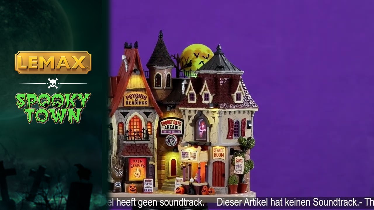 Lemax 55297 SPOOKY DAYS AHEAD - YouTube