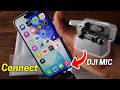 How to connect dji mic mini to iphone (step by step)