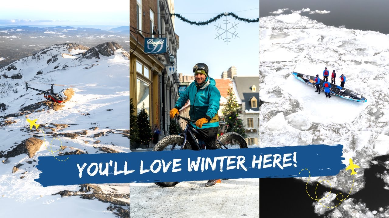 Québec City is a Winter Wonderland!