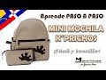 DIY Cómo hacer una Mini Mochila/BackPack "K´prichos" por Yuruanni Bravo