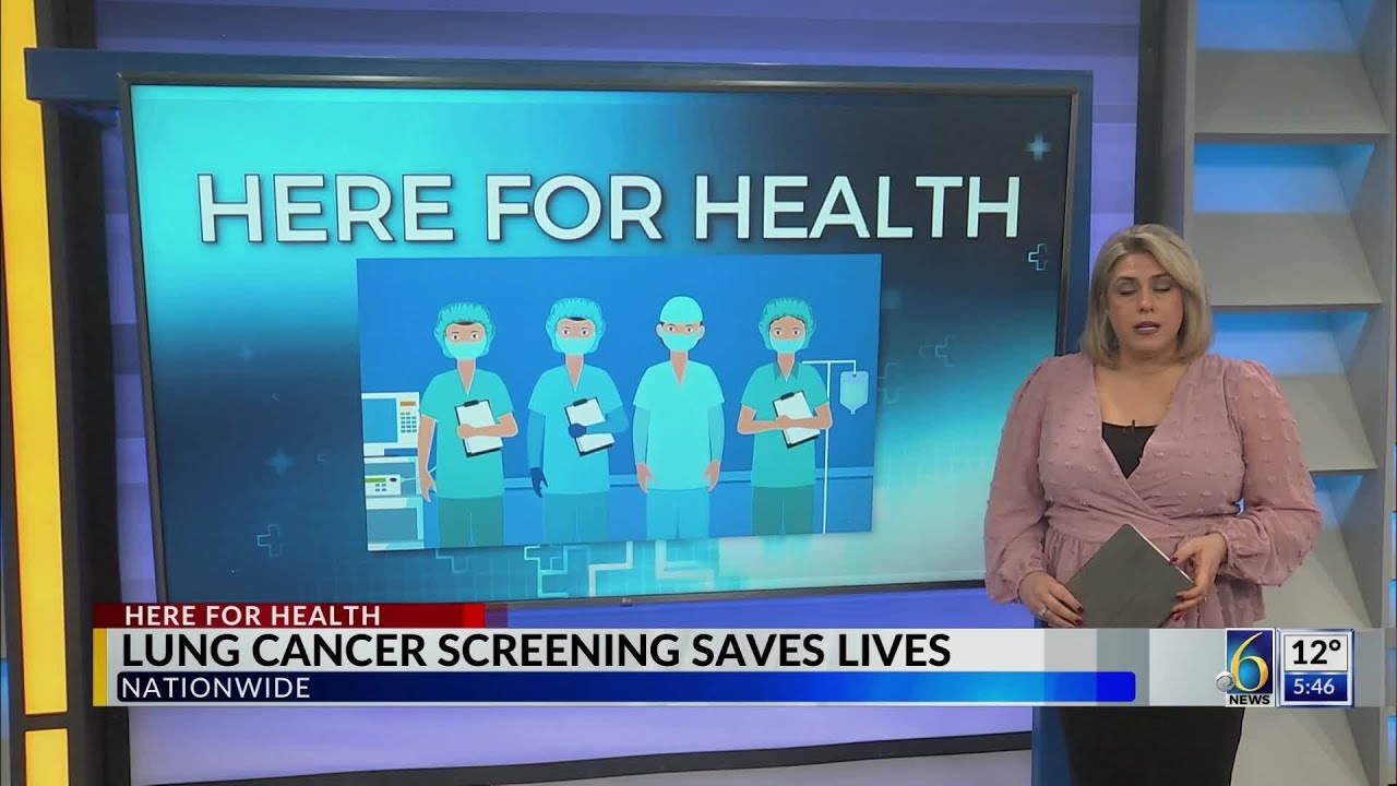 Lung cancer screening saves lives - YouTube