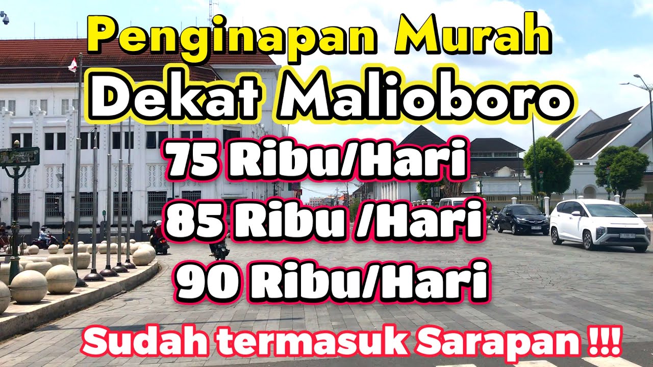 Harga 75 Ribu sudah termasuk Sarapan! Penginapan Murah di Jogja Dekat Malioboro Wisata Jogja terbaru