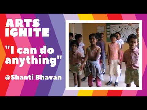 "I Can Do Anything" - Sung by the Shanti Bhavan Ch...