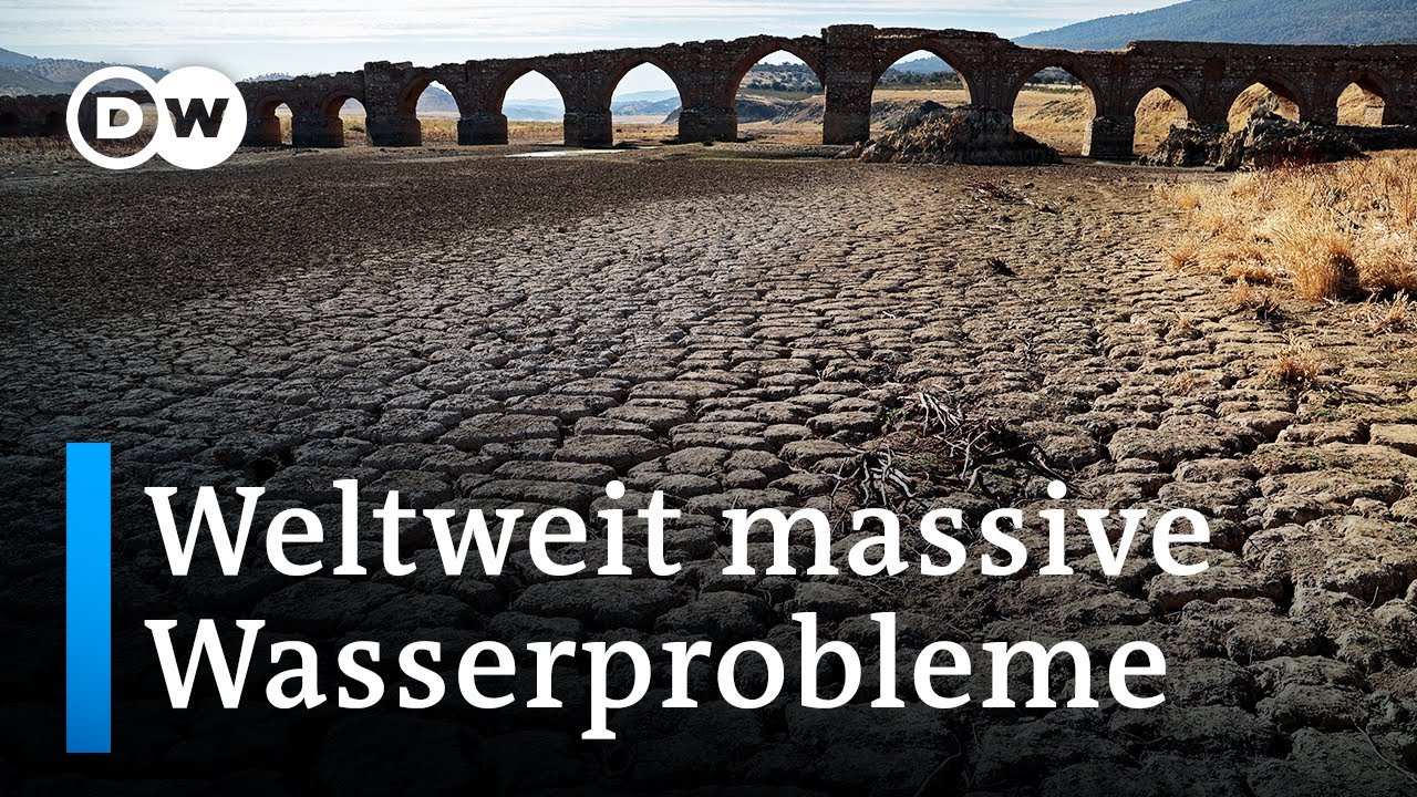 Wasserknappheit durch Hitze